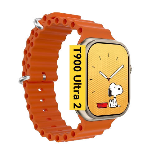 T900 Ultra 2 Series 9 2.19 Inch Screen Laxasfit Smart Watch (Orange Color)