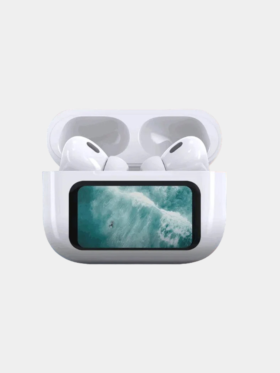 A9 Pro Earbuds ANC/ENC Touch Screen Display Noise Reduction Wireless Earbuds For Android & iOS | A9 Pro | A9 Pro Apple Airpods ANC/ENC Zhongkelqnxun Touch Control Bt 5.4 Earbuds