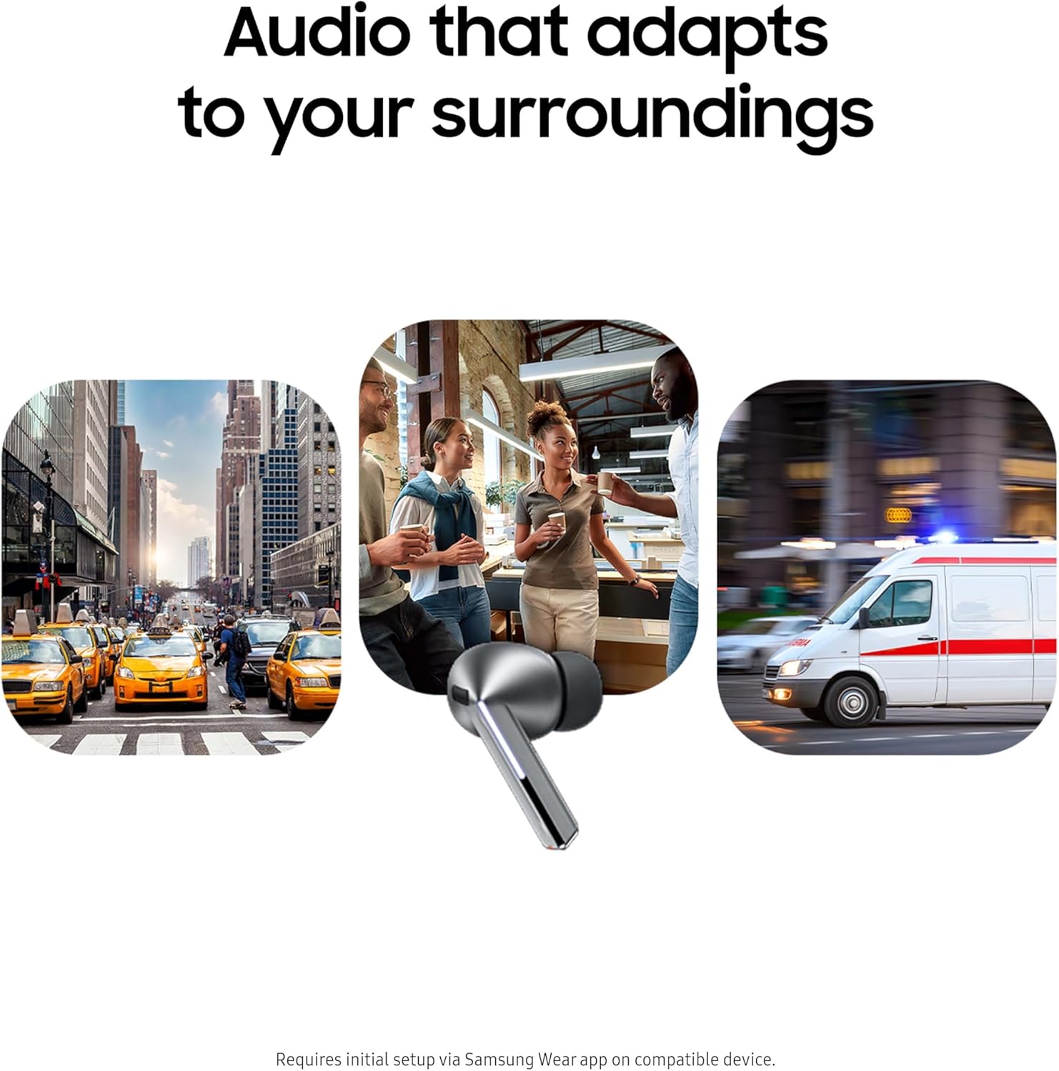 Samsung Galaxy Buds 3 Pro True Wireless Bluetooth Earphones Hi-Fi Sound, Long Battery Life, Touch Controls, and Comfortable In-Ear Design ? Premium Audio for Calls, Music, and Gaming
