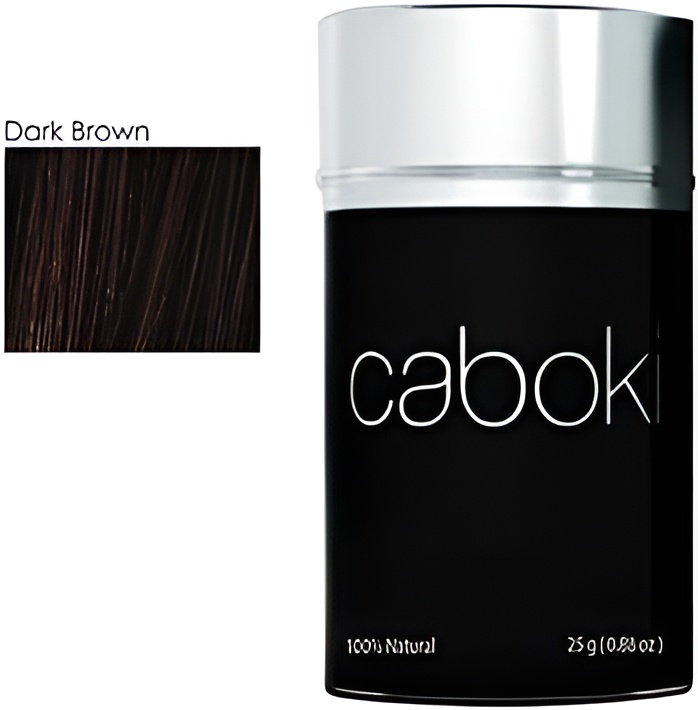 Original Caboki Hair Fibers 25g for Thinning Hair ? 100% Natural Hair Concealer for Men & Women