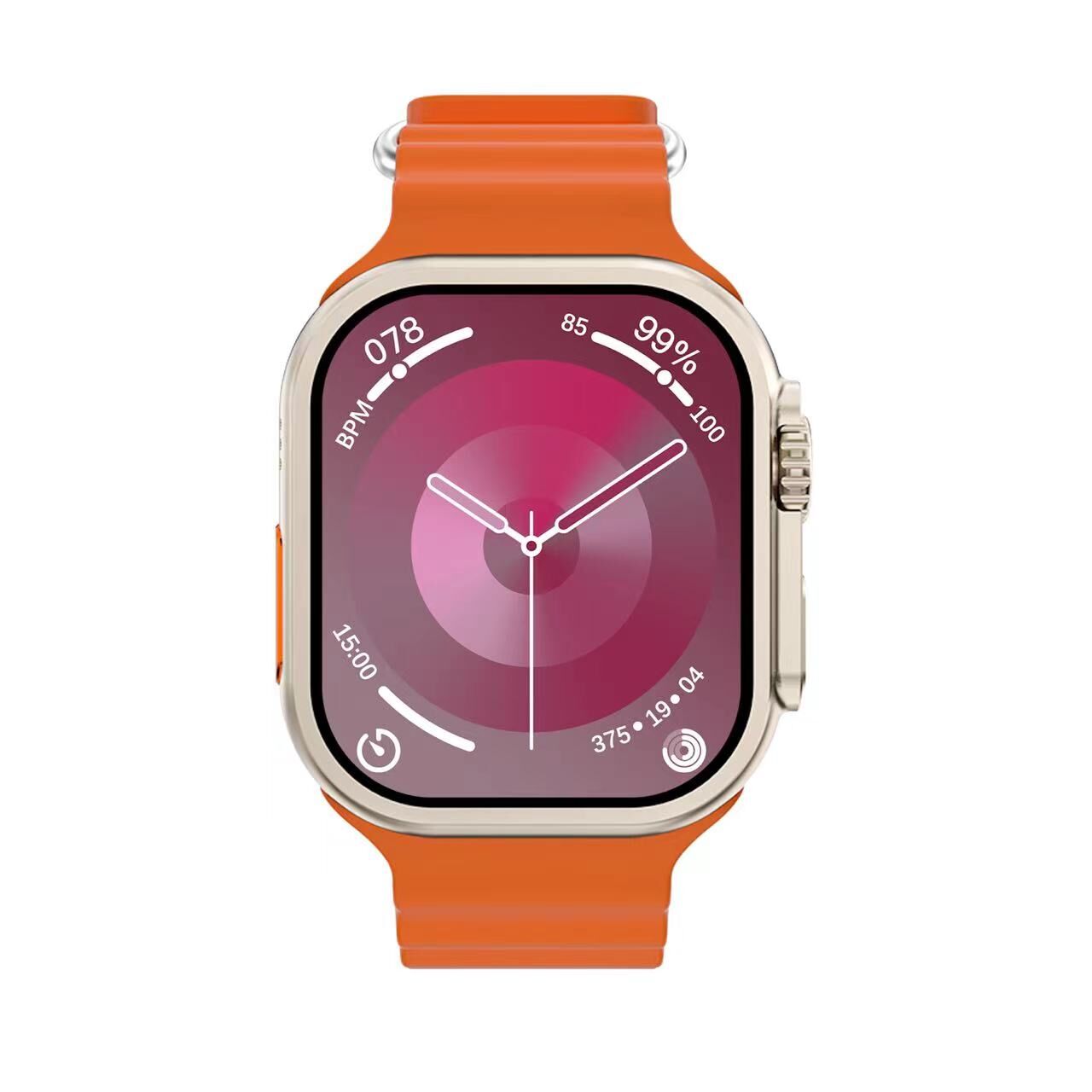 T900 Ultra 2 Series 9 2.19 Inch Screen Laxasfit Smart Watch (Orange Color)