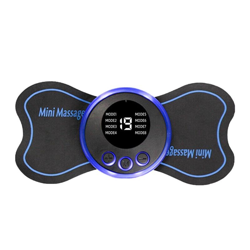 Portable EMS Mini Electric Massager Patch - Therapeutic Instrument Designed For Body Relaxation And Daily Physical Care Session