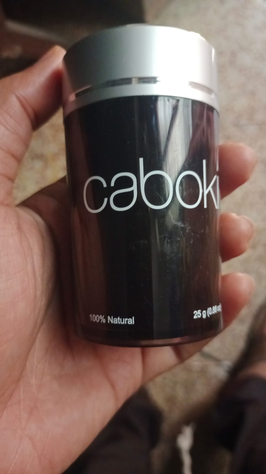 Original Caboki Hair Fibers 25g for Thinning Hair ? 100% Natural Hair Concealer for Men & Women