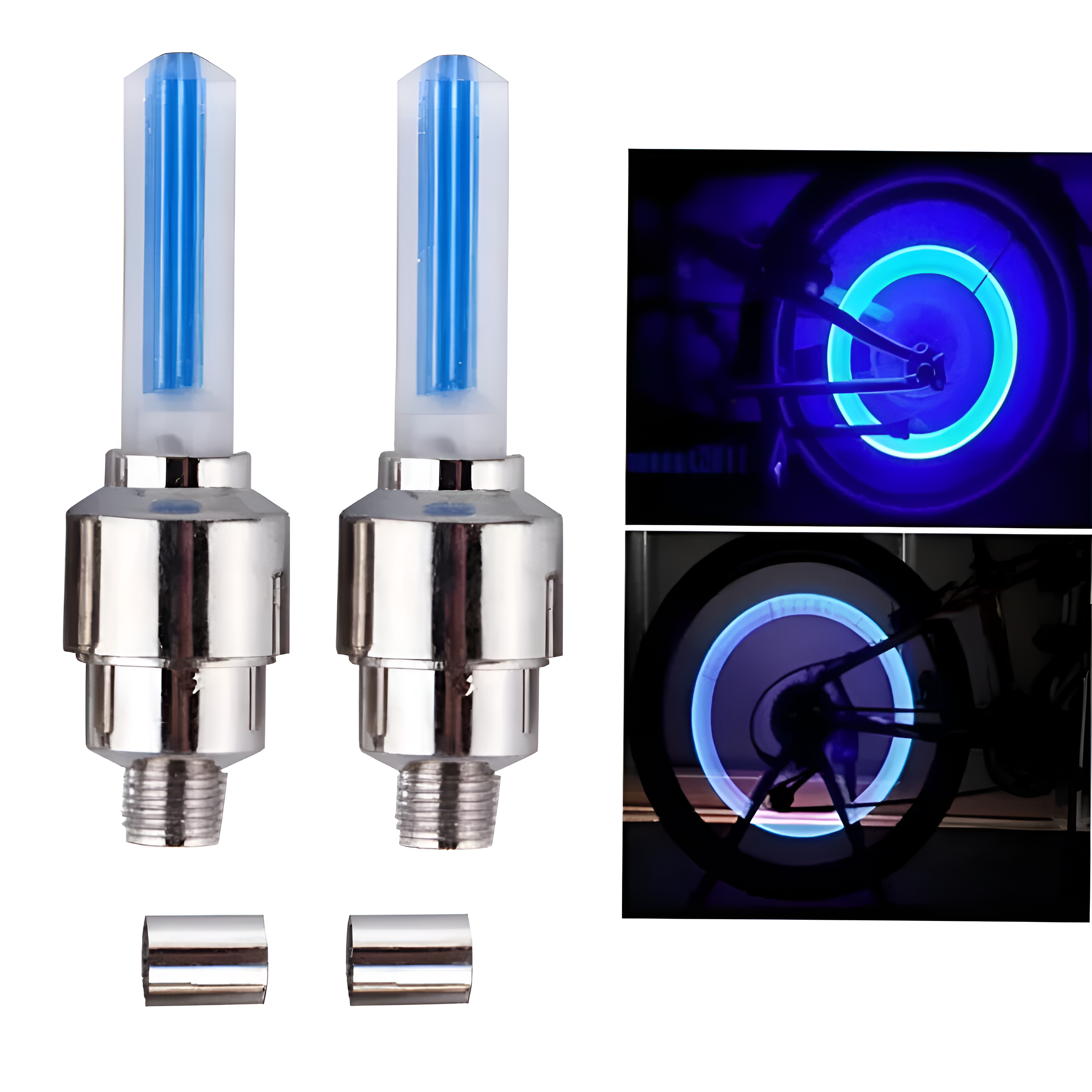 Pack of 2 Car Wheel LED Light And Motorcycle Bike Light Wheel Light | Led neon light (Random Color)