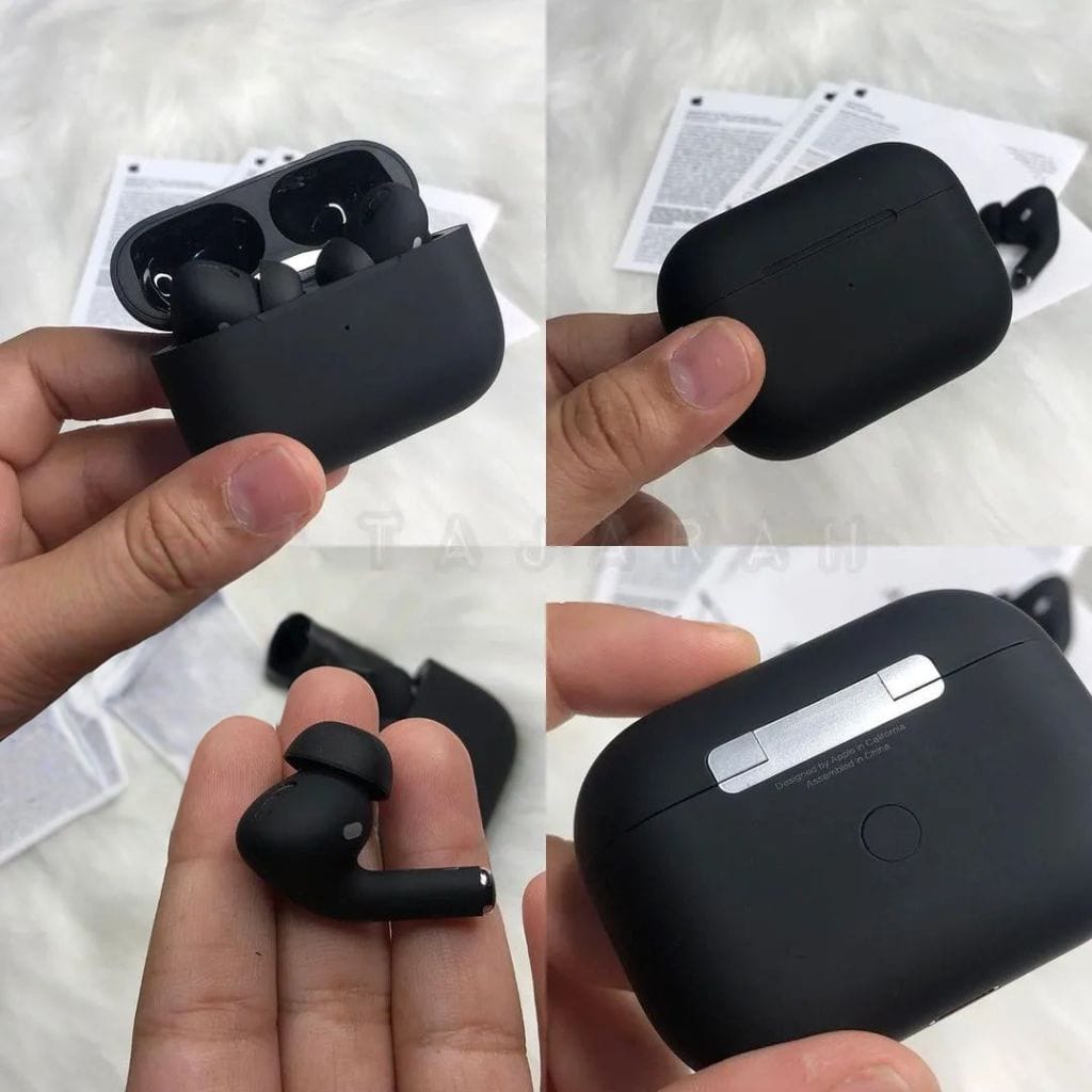 Apple AirPods Black Special Edition (2nd Generation) with Active Noise Cancellation ? Seamless Wireless Audio (With Box)
