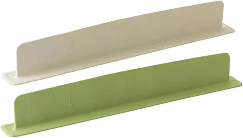 Kitchen Sink Splash Guard Water Barrier ? Self-Adhesive Silicone Water Splash Guard for Kitchen Sink, Countertop & Stove (Random Color)
