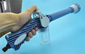 Ez Jet Water Canon 8 In 1 Turbo Water Spray ? For Car & Bike Washing, Gardening - Best Quality Water Spray ( Random Color )