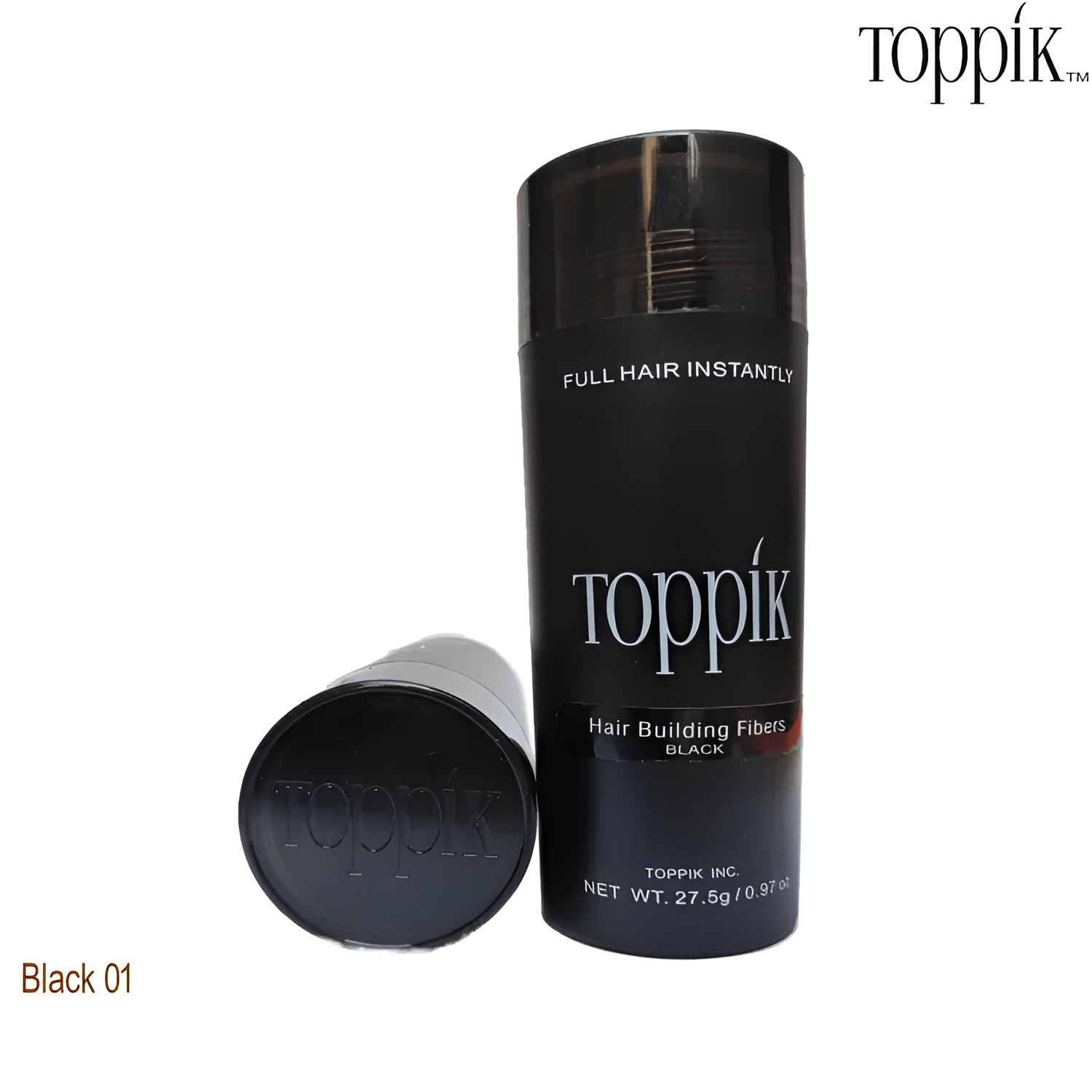 Professional Branded Toppik Hair Building Fiber 3-in-1 Combo Pack. This Set Includes Toppik Hair Fiber, Fiber Hold Spray & Hairline Optimizer Comb